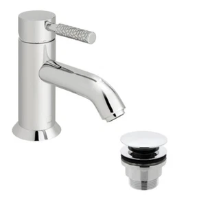 VADO OMIKA MONO BASIN MIXER INCLUDING UNIVERSAL WASTE OMI-200F/CC-C/P £320rrp