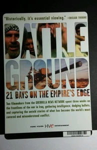 BATTLE GROUND 21 DAYS ON THE EMPIRE'S EDGE MINI POSTER BACKER CARD (NOT A movie) - Picture 1 of 1