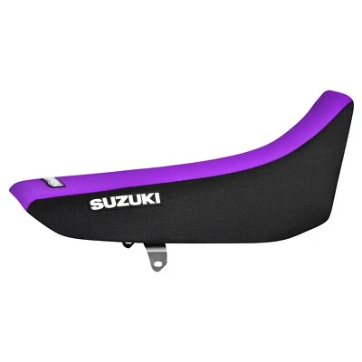 Suzuki DR 250 DR 350 захват сиденья чехол черный / фиолетовый стандартный логотип #289 - Изображение 1 из 3