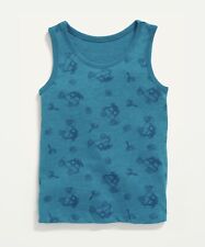 Old Navy Toddler Boy Girl Size 5T ~ Blue with Cars Tank Top … NWT