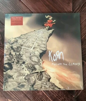 Korn Follow the Leader Gold Vinyl (UO) SEALED Foto 1 de 4