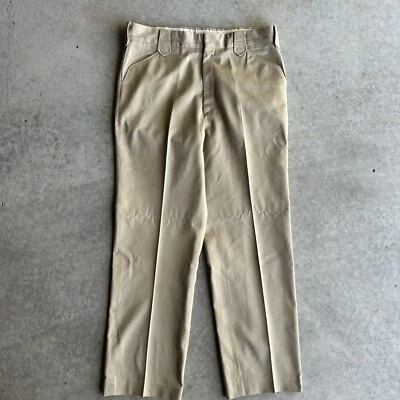 George Stafford of Thomasville Beige Retro Pants - Mens 36X30 Outdoors Western - Image 1 of 4