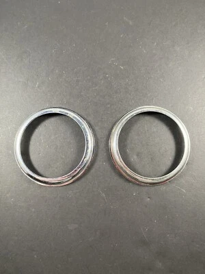 Lucas Used Running Light, Tail Light Rings Austin Healey, Jaguar, MG, Triumph - Изображение 1 из 4