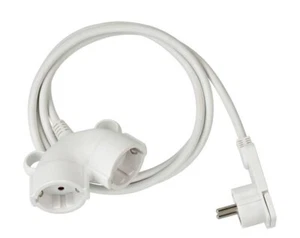 Brennenstuhl Verlängerungskabel Flachstecker Doppelsteckdose Innen Weiß 3m - Bild 1 von 1