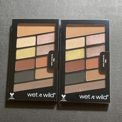 2x Wet n Wild Coloricon 10 Color Eyeshadow Palette #756A My Glamour Squad - Image 1 of 4