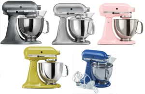 KitchenAid Stand Mixer tilt 5-Quart ksm150ps Artisan Silver Or Pearl Metallic - Picture 1 of 6
