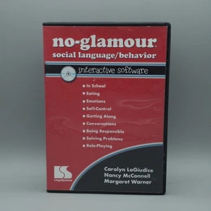 No-Glamour Social Language Behavior Interactive CD-ROM Ages 5-11 Discontinued - Picture 1 of 6