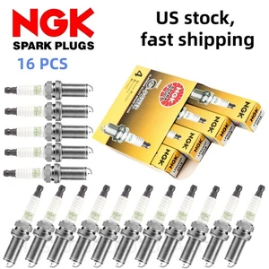 NGK LFR5AGP #5018 Set of 16 Platinum Spark Plugs 2009+ 5.7L 6.4L Hemi Dodge Jeep - Picture 1 of 5