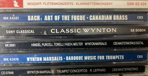 Bulk lot of CBS/Sony Classical CDs (Woodwind/Brass) As Pictured G17 - Picture 1 of 2