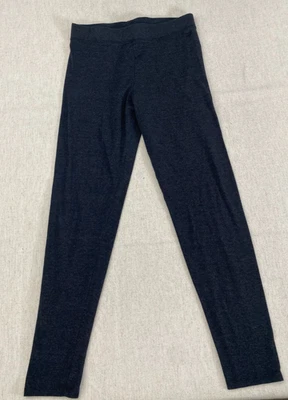 Victoria's Secret PINK Leggings Womens M Gray Stretch Skinny High Rise Pull-On - Image 1 of 4