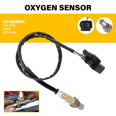 Sensor de oxigênio O2 upstream de aço inoxidável para Volkswagen Beetle 2.0L 2001-2005 - Imagem 1 de 4