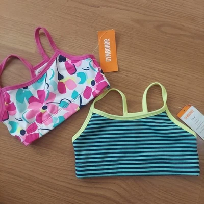 Sujetadores de entrenamiento Gymboree Giles, lote de 2, NUEVOS, talla pequeña (5-6) Foto 1 de 4