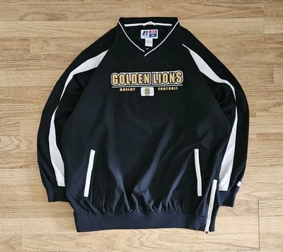 Russell Athletic Black Pullover Jacket Men's Extra Large - Image 1 of 4