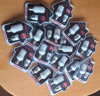 15 x Telefunken Multi Estancia 15w e14 e27 / 810 lumen / 10.000h. RIMANENZE - Immagine 1 di 3