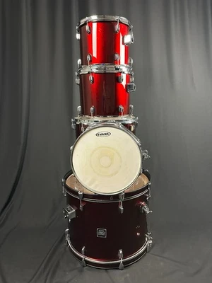 Juego de batería PDP EZ Series 5 piezas con platillos - rojo Foto 1 de 4