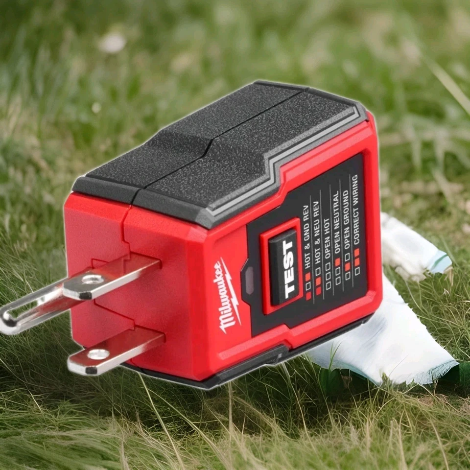 Milwaukee Electric Tools 2224-20 Milwaukee Tool Digital Gfci Receptacle Tester