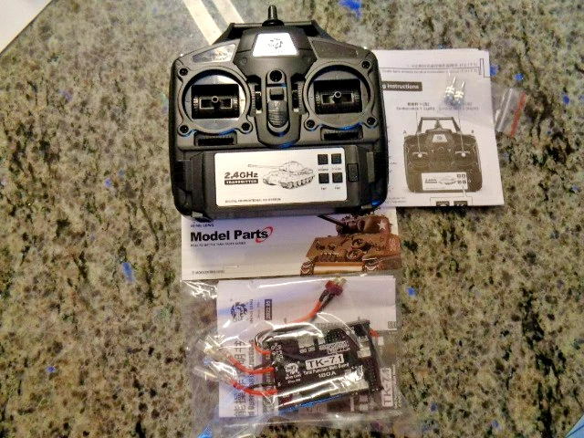 Heng Long TK- 7.1  Fahrtenregler + V7.0 Steuerung Elektronik Set - Bild 1 von 4