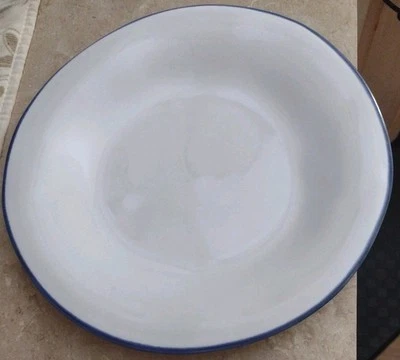  Plato de Cena VIETRI Hecho a Mano Borde Aurora Hecho en Italia NUEVO Foto 1 de 4