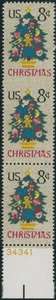 1973, USA CHRISTMAS TREE, 8C MULTI, VERTICAL PAIR IMPERF BETWEEN, NH, SC.#1508a - Picture 1 of 2