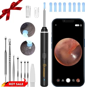 Ohrenschmalz Entferner Otoskop 1920P Wifi Ohrreiniger mit Kamera für iPhone iPad - Bild 1 von 24