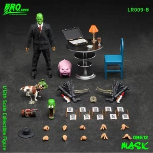 Juego de figuras de acción DC The Mask Deluxe coleccionables 1/12 accesorios PVC juguete de regalo - Imagen 1 de 4