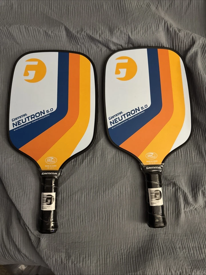Gamma Neutron 5.0 Quantum Series Pickleball Paddle RNPP13 Carbon Fiber Face Lot2