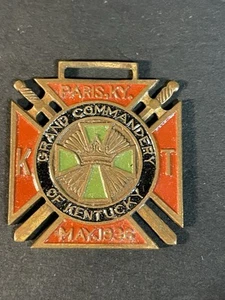 Uhrenanhänger Tempelritter Paris Kentucky von 1936 - Bild 1 von 8