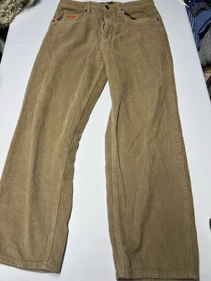 Empyre Hombres Talla 32 Relax Suelto Calce Suelto Pana Y2K Pantalones de Skate Tostado Caqui Foto 1 de 4