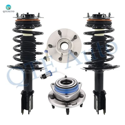 Set of 4 Front Wheel Hub Bearing-Quick Complete Strut For 2005 Buick Terraza AWD - Image 1 of 4