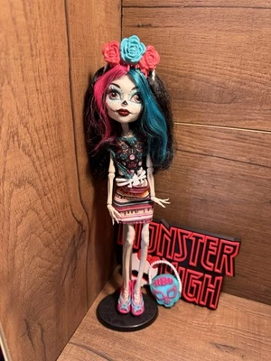 Monster High Skelita Calaveras Scaritage Doll W/purse READ - Image 1 of 4