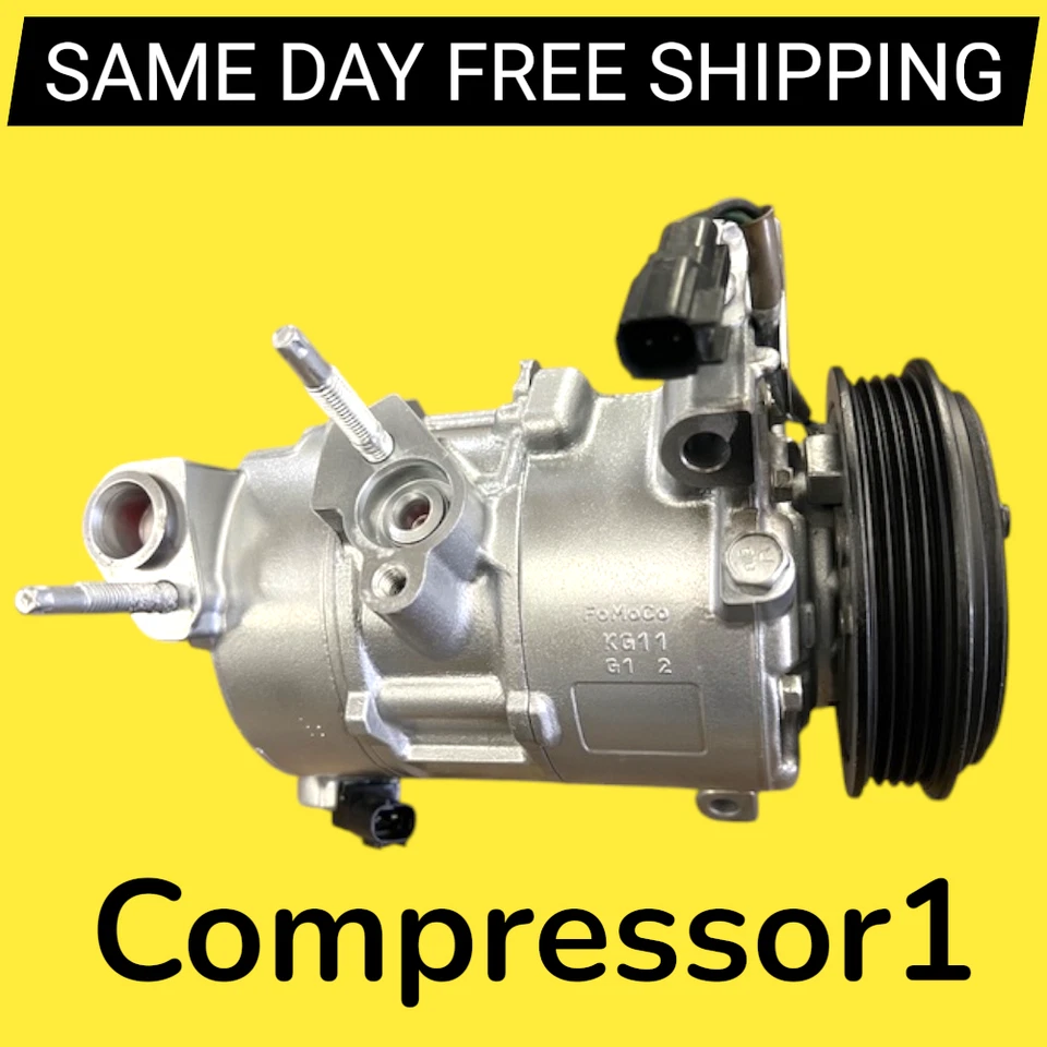 AC Compressor For 2015 2016 2017 2018 2019 2020 2021 2022 2023 FORD Mustang 2.3L - Image 1 of 4