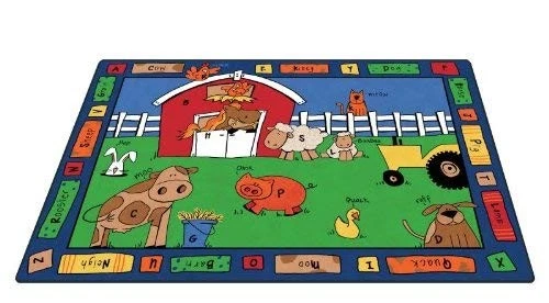 5200 Alphabet Farm 5ft 10in x 8ft 4in Rectangle - Image 1 of 1