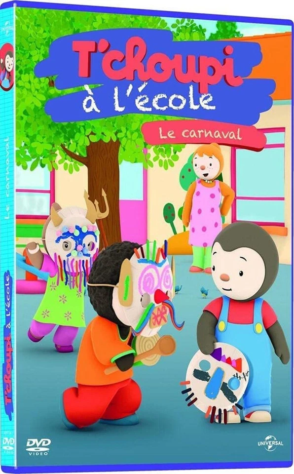 Dvd T'choupi à l'école - Le carnaval - Photo 1/1
