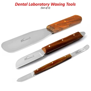 Espátula de yeso dental de alginato cuchillo de cera de laboratorio instrumentos de taquínico de laboratorio - Imagen 1 de 5