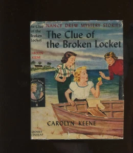 Nancy Drew: #11 Der Hinweis auf das zerbrochene Medaillon (1956B-47) HB/DJ 1./später - Bild 1 von 5
