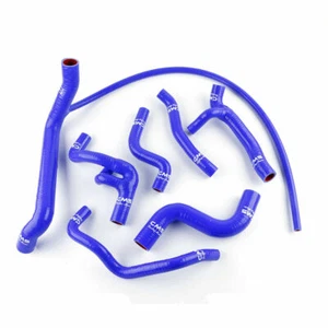Silicone Radiator Coolant Hose for 1992-1997 VW Golf GTI MK3 2.0L 8V 2E Blue Kit - Picture 1 of 12