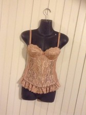 Nwotags Vintage Madonna corset long line bra sz 32B