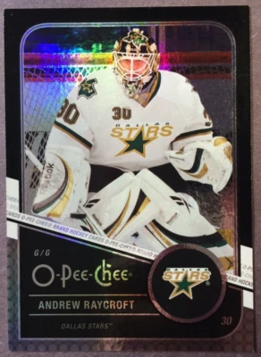 2011-12 O-Pee-Chee Black Parallel #430 Andrew Raycroft Dallas Stars 052/100 - Image 1 of 2
