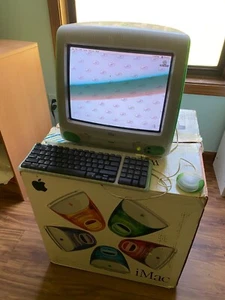 iMac G3 6GB 32MB CDrom Lime Green vintage - Picture 1 of 8