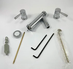 Grifo de baño generalizado nivel de baño Moen T6110 solo borde cromado - Imagen 1 de 7
