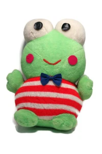 Sanrio Keroppi 18” Plush Fuzzy Original Japanese Vintage - Picture 1 of 7