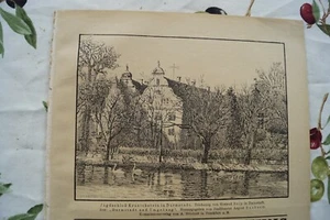 1920 Bauzeitung 97 Darmstadt Kranichstein Zwingenberg August Schwab - Picture 1 of 5