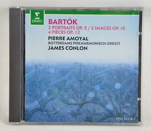 BARTOK AMOYAL CONLON 2 Portraits / 2 Images / 4 Pieces - CD ERATO 2292-45458-2 - Picture 1 of 5