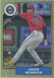 2022 Topps Update Silver Pack 1987 Chrome T87CU-48 Josh Winder Twins RC - Bild 1 von 1