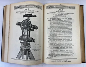 1936 Keuffel & Esser Hardcover Catalog Drafting Drawing w 1939 Pricelist - Picture 1 of 24