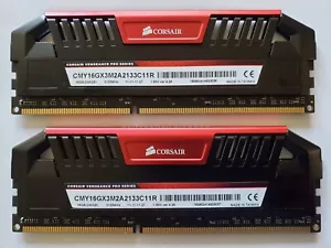 CORSAIR VENGEANCE Pro 16GB (2x8GB) 2133 MHz DDR3 11-11-11-27 CMY16GX3M2A2133C11R - Picture 1 of 2