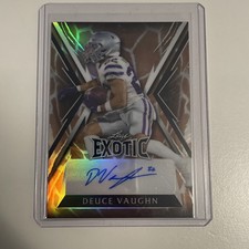 2023 Leaf Exotic Deuce Vaughn Giraffe Autograph (5/5)