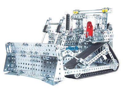 Mega Bulldozer Digger Eitech Metal Building Construction Toy Set C19 - Image 1 of 4