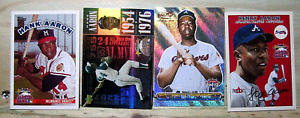 2000 ~ ALL STAR FANFEST ~ HANK AARON ~ COMPLETE SET OF 4 in Card Holders