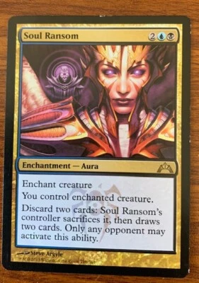 2013 MTG Wizard of the Coast Gatecrash Soul Ransom #198/249 Used - Image 1 of 2